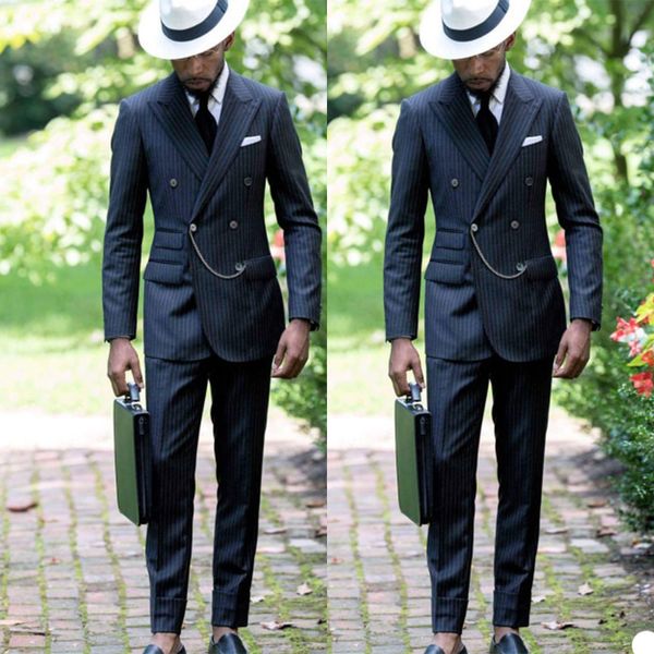 pinstripe formal mens suits slim fit double breasted peaked lapel prom outside party office blazer jacket(jacket+pants), Black;gray
pinstripe formal mens suits slim fit double breasted peaked lapel prom outside party office blazer jacket(jacket+pants), Black;gray