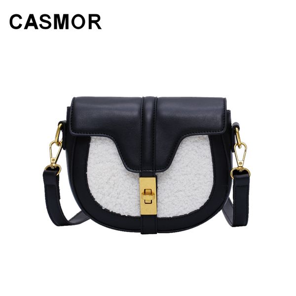 casmor winter bag fashion lady saddle bag casual plush female texture ladies wild shoulder crossbody saddle for 2019
casmor winter bag fashion lady saddle bag casual plush female texture ladies wild shoulder crossbody saddle for 2019