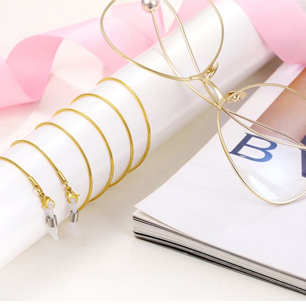 simple style solid color metal glasses chains lanyards for eyewear sunglasses eyeglasses fs0702, Silver
simple style solid color metal glasses chains lanyards for eyewear sunglasses eyeglasses fs0702, Silver