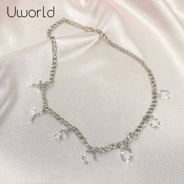 bling crystal unique pendant name necklace for women chain custom necklaces personalize necklace with names initial a-z letters, Golden;silver
bling crystal unique pendant name necklace for women chain custom necklaces personalize necklace with names initial a-z letters, Golden;silver