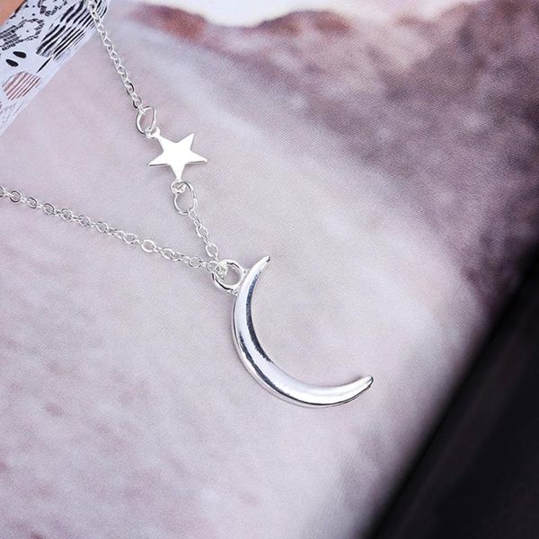 retro art crescent head necklace pendant jewelry fancinating jewelries choker necklace stylish romantic valentine's gift choker, Silver
retro art crescent head necklace pendant jewelry fancinating jewelries choker necklace stylish romantic valentine's gift choker, Silver