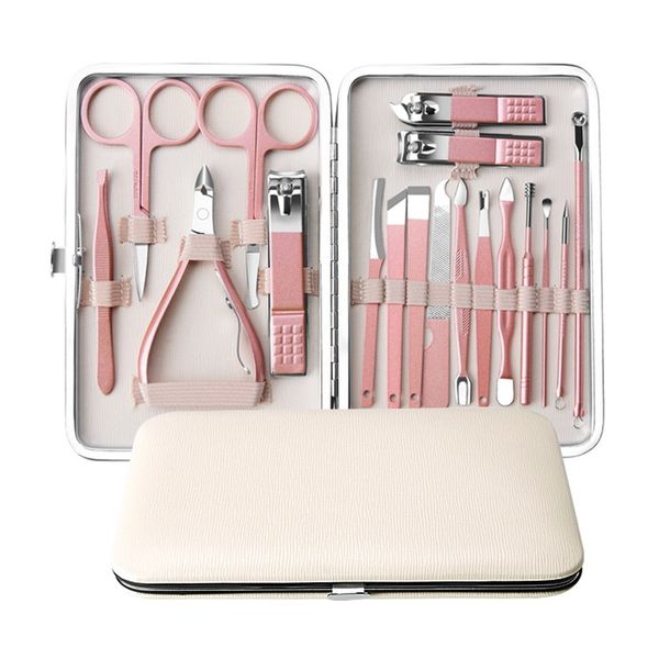 professional pedicure & manicure tool kit nail clippers set with acne needle nail file trimmer nose eyebrow scissors tool
professional pedicure & manicure tool kit nail clippers set with acne needle nail file trimmer nose eyebrow scissors tool