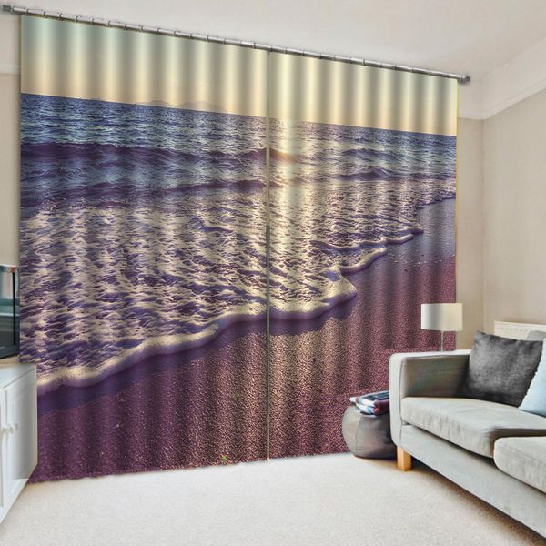 luxury blackout 3d curtains for living room bedding room office beach waves 3d curtains
luxury blackout 3d curtains for living room bedding room office beach waves 3d curtains