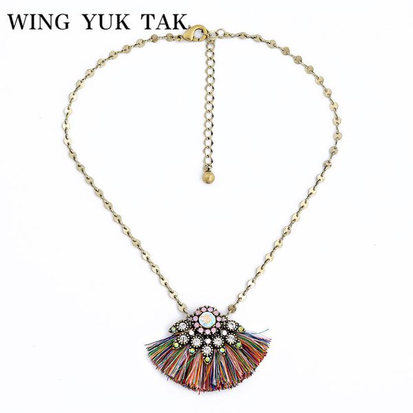 2020 fashion boho tassel necklaces pendants for women bohemia statement choker necklace vintage geometric jewelry wing yuk tak, Silver
2020 fashion boho tassel necklaces pendants for women bohemia statement choker necklace vintage geometric jewelry wing yuk tak, Silver