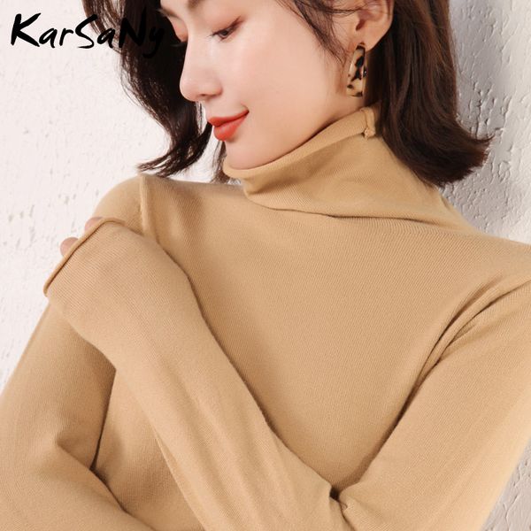 women's sweaters turtleneck sweater jumper women blue 2021 autumn winter fashion knitted green high neck female quality, White;black
women's sweaters turtleneck sweater jumper women blue 2021 autumn winter fashion knitted green high neck female quality, White;black