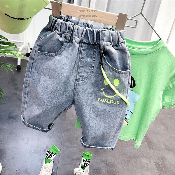 boys' summer jeans cotton soft casual panty jeans children's casual 2020 baby capri pants children's pants, Blue
boys' summer jeans cotton soft casual panty jeans children's casual 2020 baby capri pants children's pants, Blue