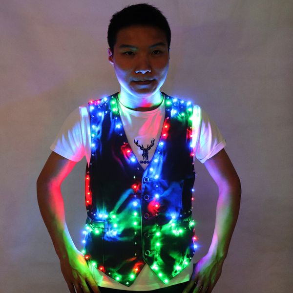 colorful led luminous vest ballroom costume jacket dj singer dancer performer stage wear waiter clothes
colorful led luminous vest ballroom costume jacket dj singer dancer performer stage wear waiter clothes