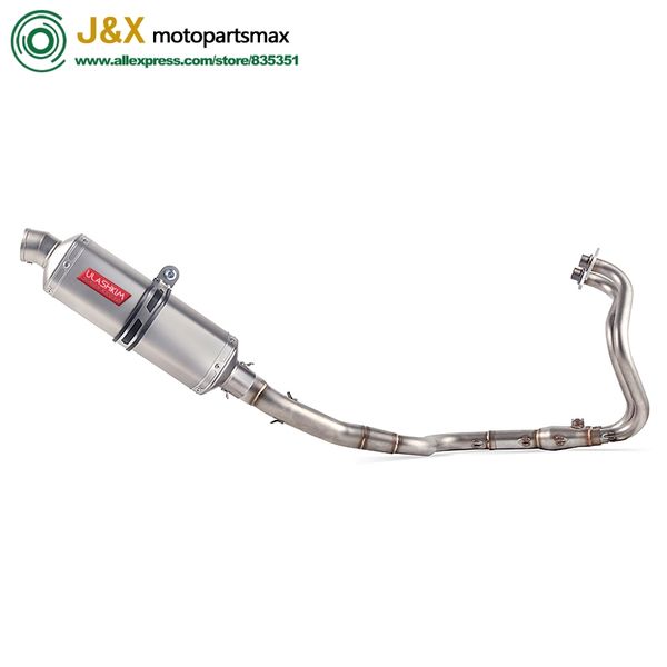 motorcycle exhaust muffler escape full system middle contact pipe slip-on for ninja250 ninja300
motorcycle exhaust muffler escape full system middle contact pipe slip-on for ninja250 ninja300