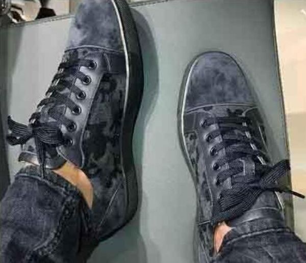 высокой qaulity red bottom кроссовки camo rantus обувь младшая шнуровка мужской обувь плоских платья партия подарок венчание, Black
высокой qaulity red bottom кроссовки camo rantus обувь младшая шнуровка мужской обувь плоских платья партия подарок венчание, Black