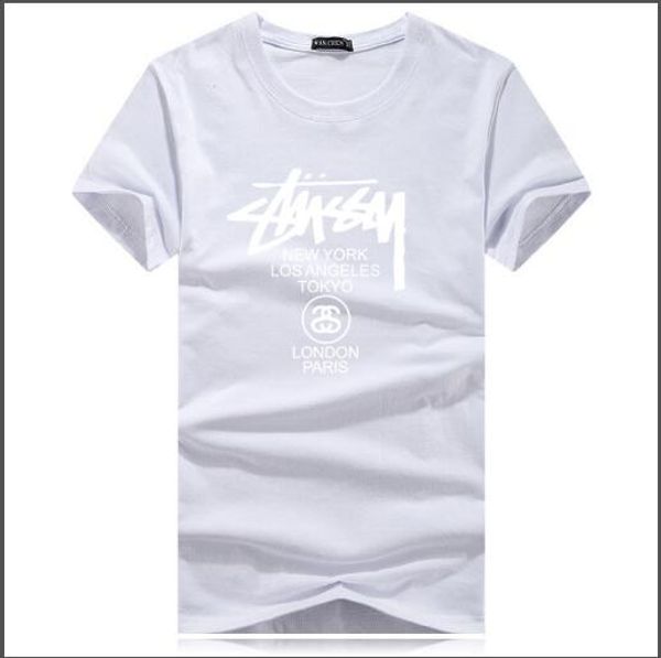 a30 men's women'short-sleeved cotton summer printing pattern loose version of the upper body super handsome fashion trend men', White
a30 men's women'short-sleeved cotton summer printing pattern loose version of the upper body super handsome fashion trend men', White