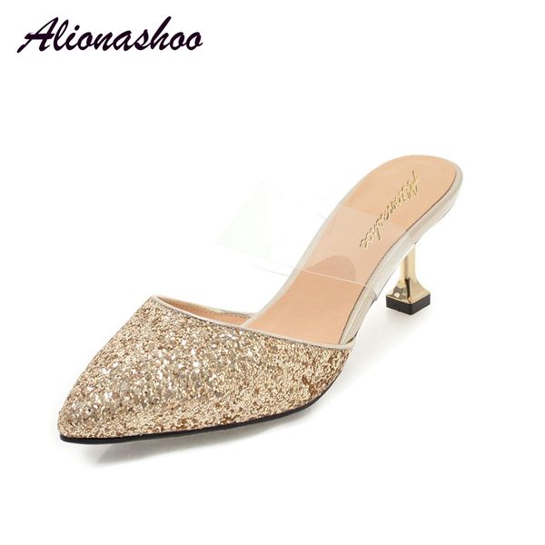 alionashoo women slippers black slides strange heel shoes woman summer slippers pointed toe high heels mules plus size 43
alionashoo women slippers black slides strange heel shoes woman summer slippers pointed toe high heels mules plus size 43