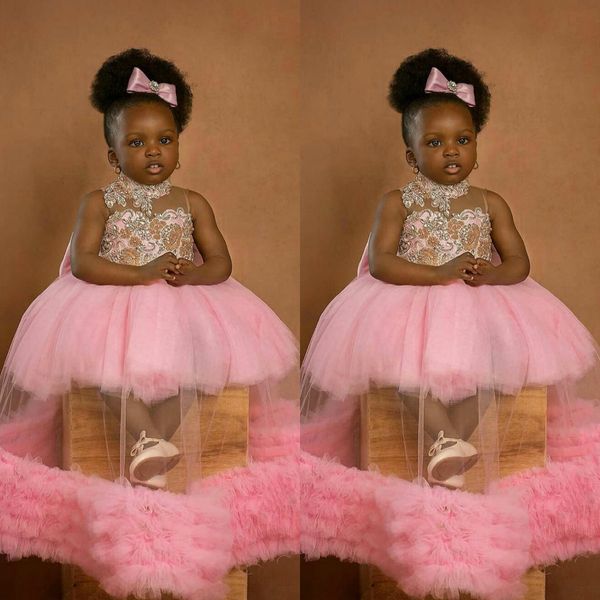 pink sleeveless flower girls dresses 2020 tulle crystal pageant gowns lace kids puffy party celerity gowns, White;blue
pink sleeveless flower girls dresses 2020 tulle crystal pageant gowns lace kids puffy party celerity gowns, White;blue