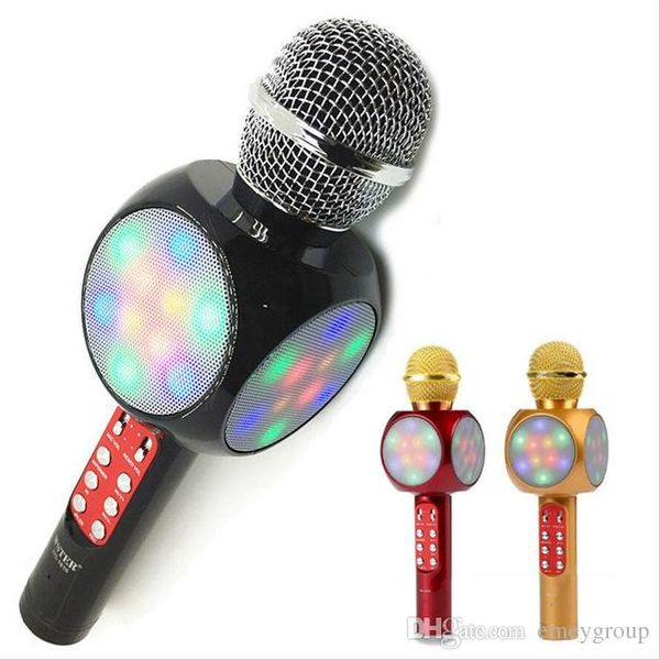 ws1816 led light wireless mobile phone mic microphone karaoke music player hifi bluetooth hanheld microphone support fm tf card
ws1816 led light wireless mobile phone mic microphone karaoke music player hifi bluetooth hanheld microphone support fm tf card
