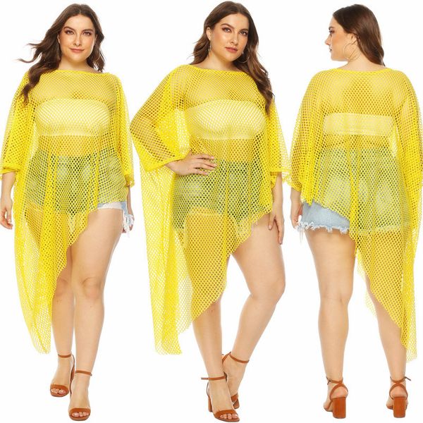 irregular beach dress women long beachwear bikini cover up ups yellow summer dresses 2020 fishnet swimdress plus size xl 2xl 4xl
irregular beach dress women long beachwear bikini cover up ups yellow summer dresses 2020 fishnet swimdress plus size xl 2xl 4xl