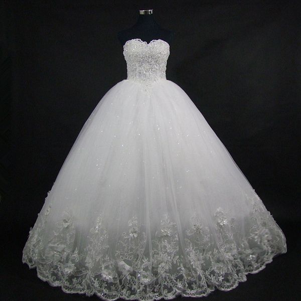 sweetheart soft tulle ball gown wedding dress with appliques 2019 floor length bridal gowns lace up, White
sweetheart soft tulle ball gown wedding dress with appliques 2019 floor length bridal gowns lace up, White