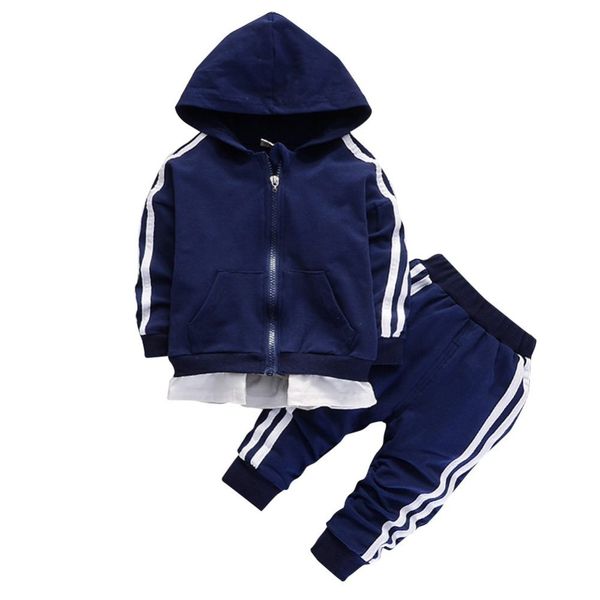 Children Boys Autumn Outerwear Jack Coat Pants Girls Clothing Set Baby Kids Hoody Trousers Striped Tracksuit
Children Boys Autumn Outerwear Jack Coat Pants Girls Clothing Set Baby Kids Hoody Trousers Striped Tracksuit