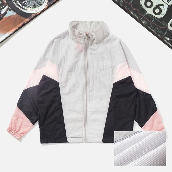 fashion men women designer windbreaker zipper brand hooded jackets patchwork flimsy lightweight pleated gym running coats sunproof ljj98309, Black;brown
fashion men women designer windbreaker zipper brand hooded jackets patchwork flimsy lightweight pleated gym running coats sunproof ljj98309, Black;brown