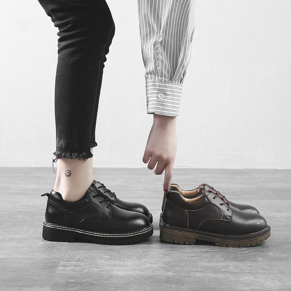 british style round toe womens derby shoes casual female sneakers flats loafers with fur women's genuine leather footwear, Black
british style round toe womens derby shoes casual female sneakers flats loafers with fur women's genuine leather footwear, Black