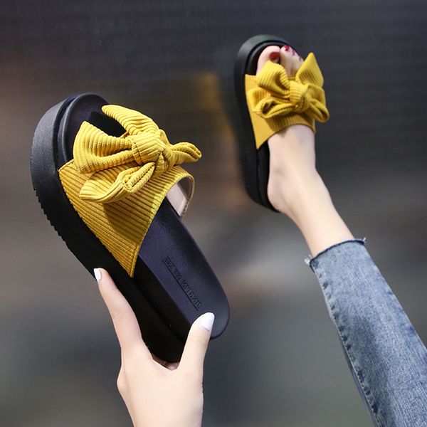 female shoes slippers women summer slides butterfly-knot fashion heeled mules platform 2020 flat heels pu cotton fabric, Black
female shoes slippers women summer slides butterfly-knot fashion heeled mules platform 2020 flat heels pu cotton fabric, Black