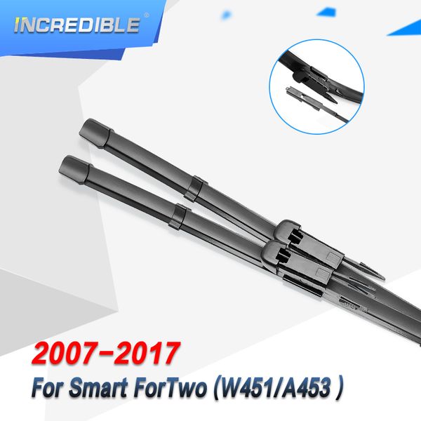 incredible wiper blades for smart fortwo w451 a453 pinch tab / bayonet 2007 2008 2009 2010 2011 2012 2013 2014 2015 2016 2017
incredible wiper blades for smart fortwo w451 a453 pinch tab / bayonet 2007 2008 2009 2010 2011 2012 2013 2014 2015 2016 2017