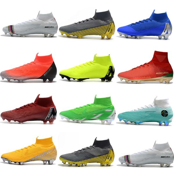 2019 mens soccer shoes superfly 6 elite cr7 se fg soccer cleats crampons de football boots mercurial superfly vi 360 neymar ronaldo 35-46
2019 mens soccer shoes superfly 6 elite cr7 se fg soccer cleats crampons de football boots mercurial superfly vi 360 neymar ronaldo 35-46