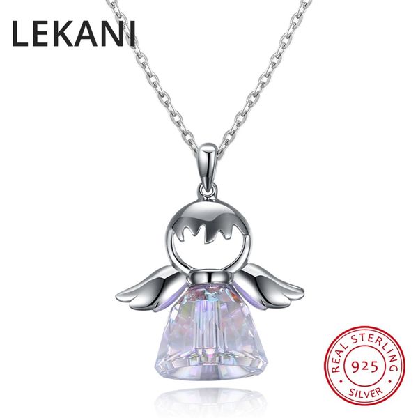 lekani симпатичные 925 silver angel подвеска ожерелье кристаллов из рис fine jewelry для девочек женских аксессуаров
lekani симпатичные 925 silver angel подвеска ожерелье кристаллов из рис fine jewelry для девочек женских аксессуаров