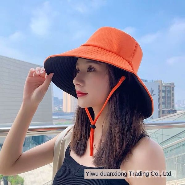 double-sided big edge fisherman bucket bucket female fisherman hat uv-proof large eaves sun hat female, Blue;gray
double-sided big edge fisherman bucket bucket female fisherman hat uv-proof large eaves sun hat female, Blue;gray