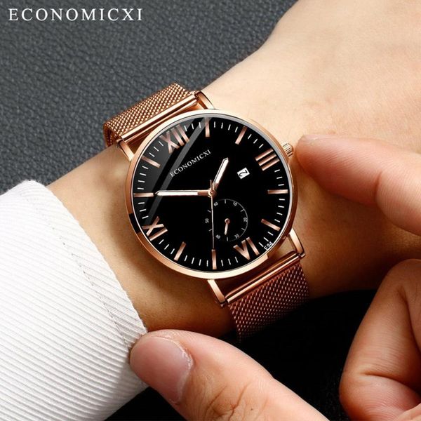 men watch fashion simple calendar stainless steel with luminous small dial men's quartz watch clock mens watches reloj hombr w5e, Slivery;brown
men watch fashion simple calendar stainless steel with luminous small dial men's quartz watch clock mens watches reloj hombr w5e, Slivery;brown