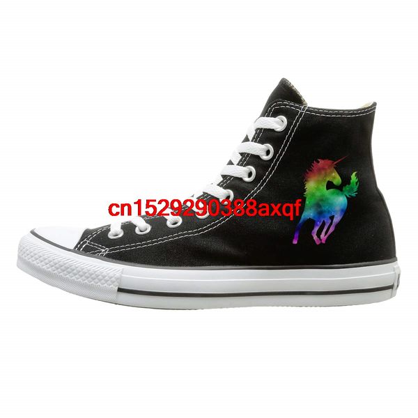 canvas shoes rainbow galaxy unicorn classics high lace ups canvas sneakers for men women, Black
canvas shoes rainbow galaxy unicorn classics high lace ups canvas sneakers for men women, Black