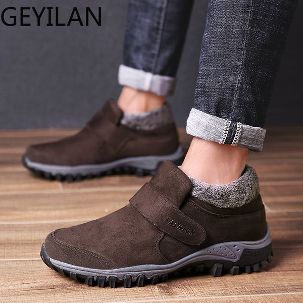 large size 47 super warm men winter boots shoes style snow boots suede leather men ankle h17, Black
large size 47 super warm men winter boots shoes style snow boots suede leather men ankle h17, Black