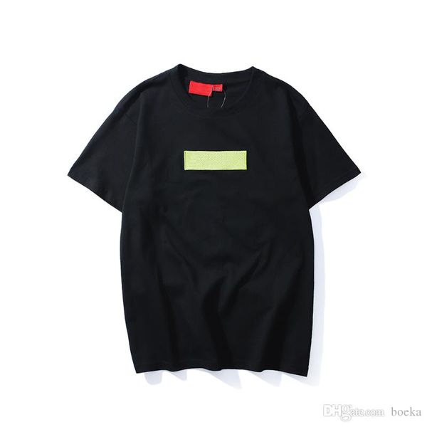 fashion brand new color box logo crew neck t-shirt summer new men women tee hip hop casual t-shirt, White;black
fashion brand new color box logo crew neck t-shirt summer new men women tee hip hop casual t-shirt, White;black