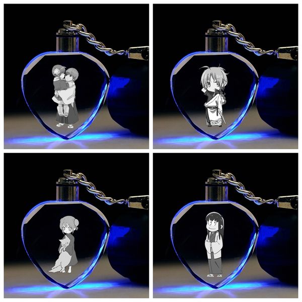 cosaner gintama series heart shape anime led key chains keyring crystal toy keychain light keyholder gifts, Silver
cosaner gintama series heart shape anime led key chains keyring crystal toy keychain light keyholder gifts, Silver