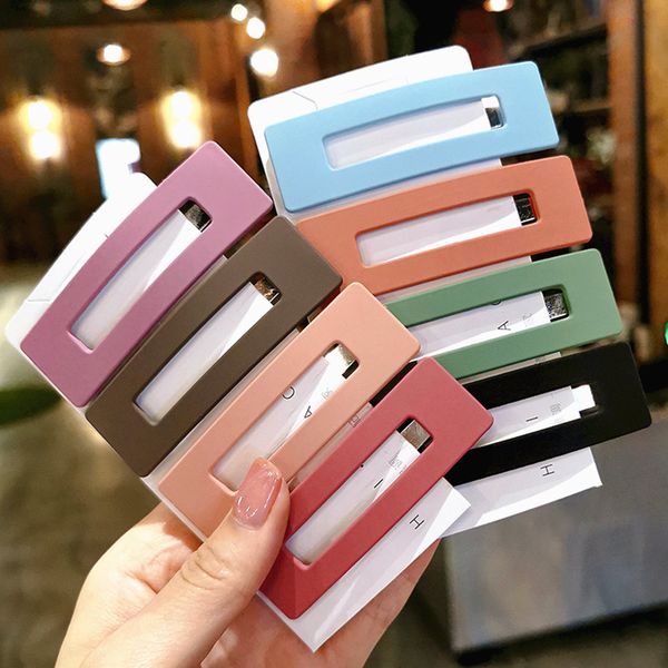 fashion women girls candy color square hair clip bb hairpins metal barrettes styling tools hair accessories for daily life pendientes, Golden;silver
fashion women girls candy color square hair clip bb hairpins metal barrettes styling tools hair accessories for daily life pendientes, Golden;silver