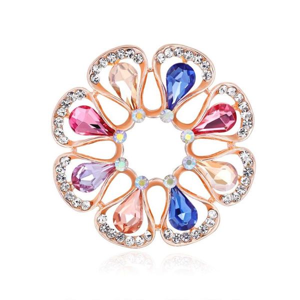flyunhan simple flower brooch dual-purpose scarf buckle color rhinestone alloy fashion brooch flower, Gray
flyunhan simple flower brooch dual-purpose scarf buckle color rhinestone alloy fashion brooch flower, Gray