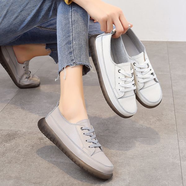 tilocow handmade genuine leather flat with white shoes woman lace up casual flatsladies fashion solid sneakers women, Black
tilocow handmade genuine leather flat with white shoes woman lace up casual flatsladies fashion solid sneakers women, Black