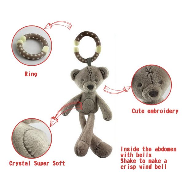 baby soft hanging rattle crinkle squeaky toy baby toys for plush animal ringing stroller infant car bed crib travel activity
baby soft hanging rattle crinkle squeaky toy baby toys for plush animal ringing stroller infant car bed crib travel activity