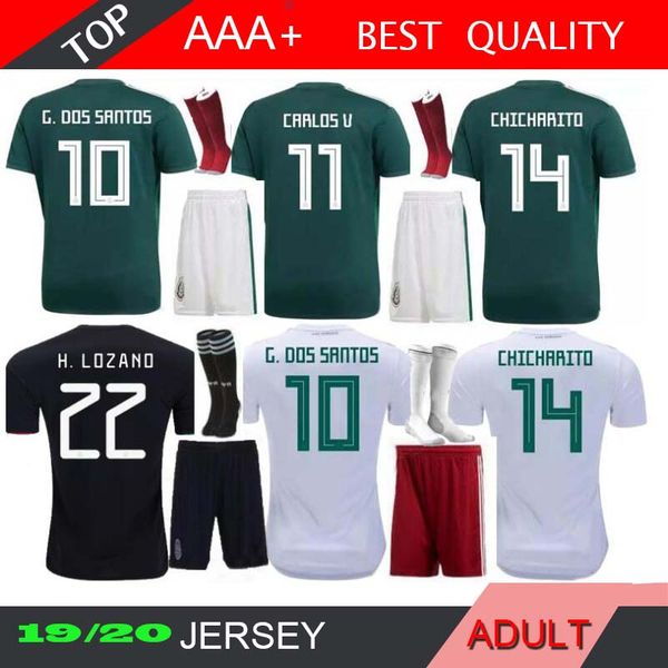 2018 world cup mexico chicharito soccer jersey kits home g.dos santos o.peralta h.lozano r.marquez 2019 america cup socks, Black
2018 world cup mexico chicharito soccer jersey kits home g.dos santos o.peralta h.lozano r.marquez 2019 america cup socks, Black