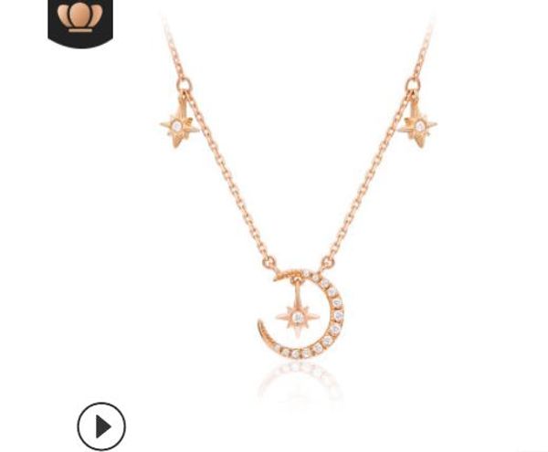 s925 sterling silver star moon necklace 2 colors niche fashion clavicle web celebrity fairy 18k set of chains
s925 sterling silver star moon necklace 2 colors niche fashion clavicle web celebrity fairy 18k set of chains
