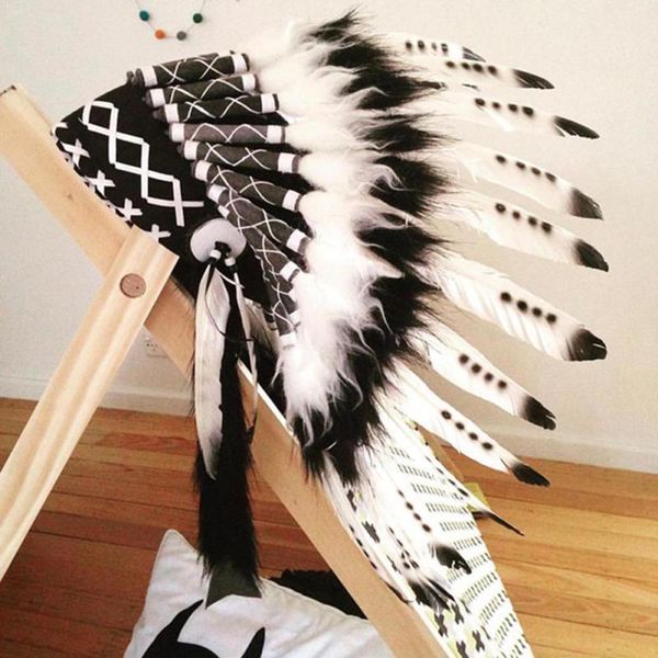 children party american native indian feather headdress hat pgraphy prop, Golden;white
children party american native indian feather headdress hat pgraphy prop, Golden;white