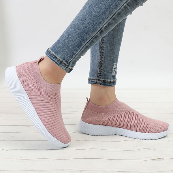 women shoes sneakers flat knitting autumn new female mesh vulcanized ladies slip on breathable casual plus size, Black
women shoes sneakers flat knitting autumn new female mesh vulcanized ladies slip on breathable casual plus size, Black