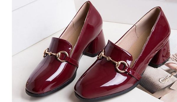 2019 women's shoes in spring and autumn with new style high heel coarse heel square head @2247, Black
2019 women's shoes in spring and autumn with new style high heel coarse heel square head @2247, Black