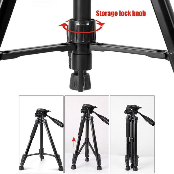 vt-860 video tripod kits camera stand professional aluminum alloy for all models flexible portable holder
vt-860 video tripod kits camera stand professional aluminum alloy for all models flexible portable holder