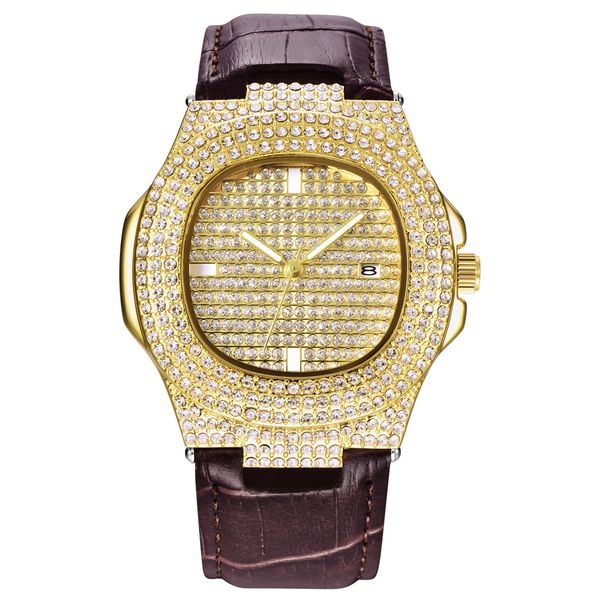 мужчины наручные часы bling полностью rhinestone кварц iced out золото серебро алмазные мужские часы мужчина часам 2020 мужской часы, Slivery;brown
мужчины наручные часы bling полностью rhinestone кварц iced out золото серебро алмазные мужские часы мужчина часам 2020 мужской часы, Slivery;brown