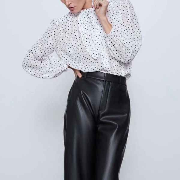 women's blouses & shirts fashion dot print white office lady workwear spring summer long sleeve chiffon blouse female elegant bow tie
women's blouses & shirts fashion dot print white office lady workwear spring summer long sleeve chiffon blouse female elegant bow tie