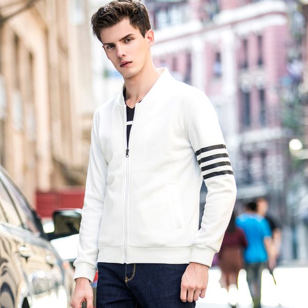 port& men bomber jacket thin slim long sleeve baseball jackets letter zipper windbreaker male outwear brand cloth, Black;brown
port& men bomber jacket thin slim long sleeve baseball jackets letter zipper windbreaker male outwear brand cloth, Black;brown