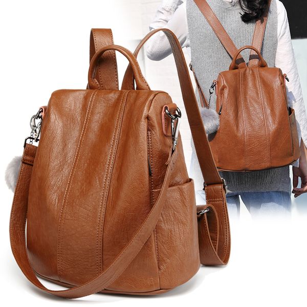 bags for women 2020 backpack travel casual purses and shoulder lady pu leather bag large capacity preppy style campus
bags for women 2020 backpack travel casual purses and shoulder lady pu leather bag large capacity preppy style campus
