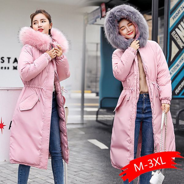 long warm thick female jacket winter warm jackets women women's wadded down outwear chaqueta mujer coat parka drop shipping, Black
long warm thick female jacket winter warm jackets women women's wadded down outwear chaqueta mujer coat parka drop shipping, Black