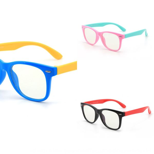 2020 children's anti-blue light square frame children's anti-blue light plain m nail frame tide f886 glasses glasses, Silver 
2020 children's anti-blue light square frame children's anti-blue light plain m nail frame tide f886 glasses glasses, Silver