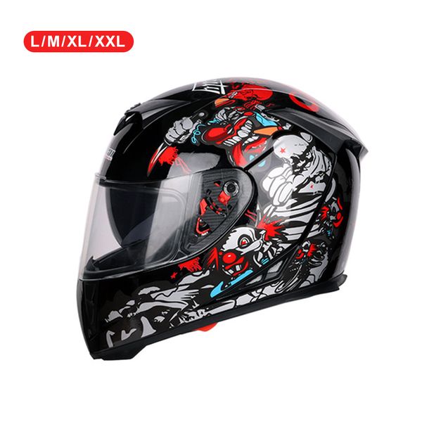 new gxt motorcycle helmet gxt motorcycle helmet full-face universal twist braid horn black clown abs
new gxt motorcycle helmet gxt motorcycle helmet full-face universal twist braid horn black clown abs
