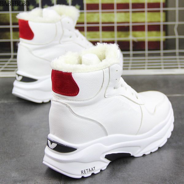 boots woman 2019 new high with fleece cotton-padded female all the small white shoes with thick sole female boots women, Black
boots woman 2019 new high with fleece cotton-padded female all the small white shoes with thick sole female boots women, Black